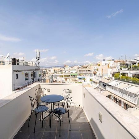 Penthouse In The Heart Of Athens Lägenhet Exteriör bild
